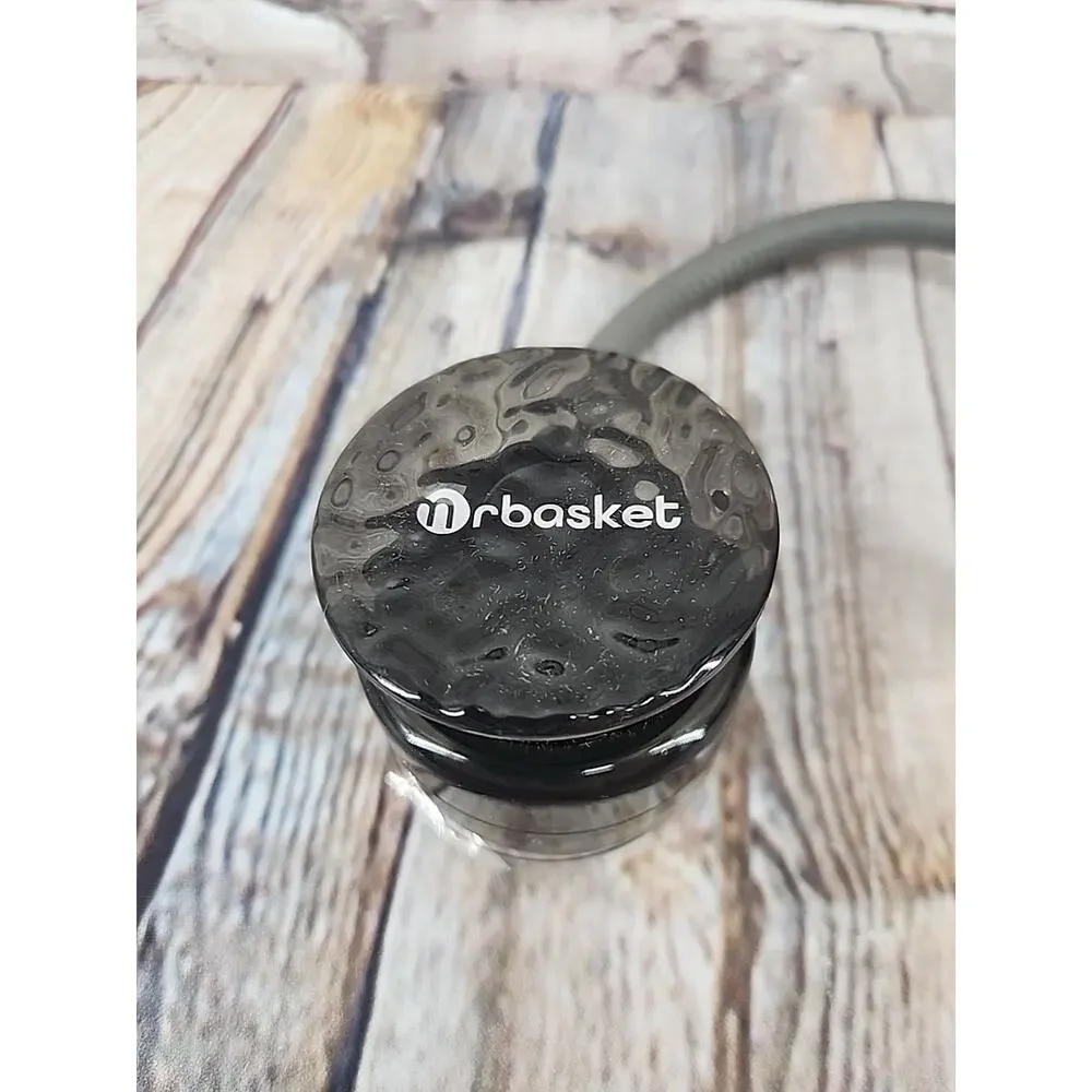 Mr Basket Adjustable Suction Holder NEW Round Holder Black
